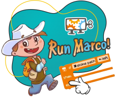 Run Marco - Школа программирования для детей, компьютерные курсы для школьников, начинающих и подростков - KIBERone г. Аксай