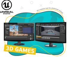 Unreal Engine 4. Игровой движок - Школа программирования для детей, компьютерные курсы для школьников, начинающих и подростков - KIBERone г. Аксай