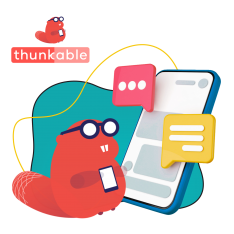 Разработка мобильных приложений в Thunkable. Начало - КИБЕРшкола программирования для детей, компьютерные курсы для школьников, начинающих и подростков - KIBERone г. Аксай