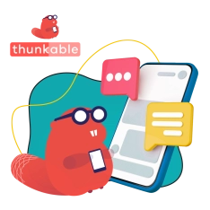 Разработка мобильных приложений в Thunkable - КИБЕРшкола программирования для детей, компьютерные курсы для школьников, начинающих и подростков - KIBERone г. Аксай