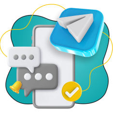 Создание Mini App для Telegram - КИБЕРшкола программирования для детей, компьютерные курсы для школьников, начинающих и подростков - KIBERone г. Аксай