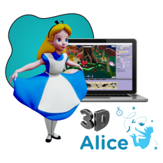 Alice 3d - КИБЕРшкола программирования для детей, компьютерные курсы для школьников, начинающих и подростков - KIBERone г. Аксай