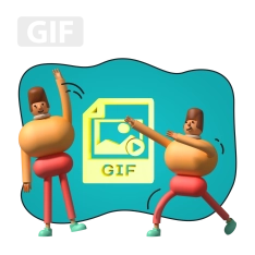 Gif-анимация - КИБЕРшкола программирования для детей, компьютерные курсы для школьников, начинающих и подростков - KIBERone г. Аксай