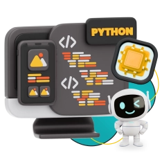 Мой первый сайт с мозгами: Python + AI - КИБЕРшкола программирования для детей, компьютерные курсы для школьников, начинающих и подростков - KIBERone г. Аксай