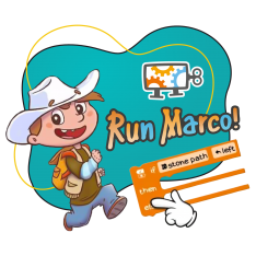 Run Marco - КИБЕРшкола программирования для детей, компьютерные курсы для школьников, начинающих и подростков - KIBERone г. Аксай
