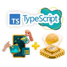 TypeScript + AI: создаём умные веб-приложения - КИБЕРшкола программирования для детей, компьютерные курсы для школьников, начинающих и подростков - KIBERone г. Аксай