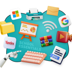 Цифровая база для школьника - КИБЕРшкола программирования для детей, компьютерные курсы для школьников, начинающих и подростков - KIBERone г. Аксай