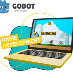 Godot.  Основа создания легендарных игр - КИБЕРшкола программирования для детей, компьютерные курсы для школьников, начинающих и подростков - KIBERone г. Аксай