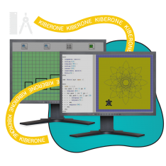 Исполнители чертежник и черепашка - КИБЕРшкола программирования для детей, компьютерные курсы для школьников, начинающих и подростков - KIBERone г. Аксай