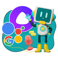 Голосовой помощник Алиса - КИБЕРшкола программирования для детей, компьютерные курсы для школьников, начинающих и подростков - KIBERone г. Аксай