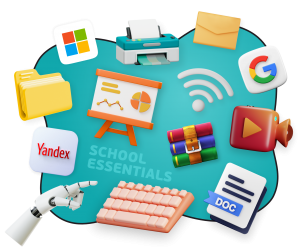 Цифровая база для школьника - КИБЕРшкола программирования для детей, компьютерные курсы для школьников, начинающих и подростков - KIBERone г. Аксай