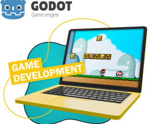 Godot.  Основа создания легендарных игр - КИБЕРшкола программирования для детей, компьютерные курсы для школьников, начинающих и подростков - KIBERone г. Аксай