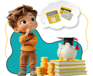 Финансовый интеллект вместе KIBERone - КИБЕРшкола программирования для детей, компьютерные курсы для школьников, начинающих и подростков - KIBERone г. Аксай